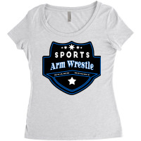 Sporta Arm Wrestle Cool Women's Triblend Scoop T-shirt | Artistshot