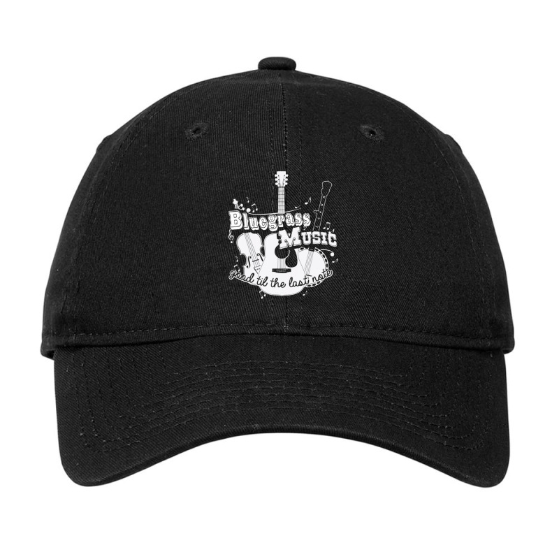 Bluegrass Music Good Til The Last Note Guitar 1 Adjustable Cap by JasonMichaelDelp | Artistshot