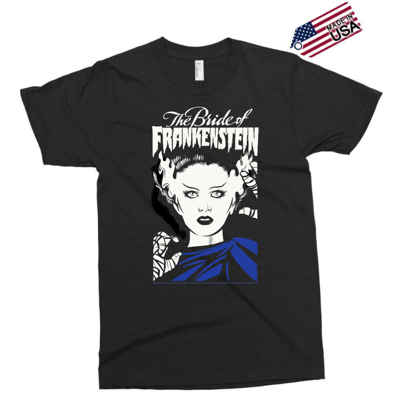 Universal Monsters The Bride Of Frankenstein Illustrated Exclusive T-shirt | Artistshot