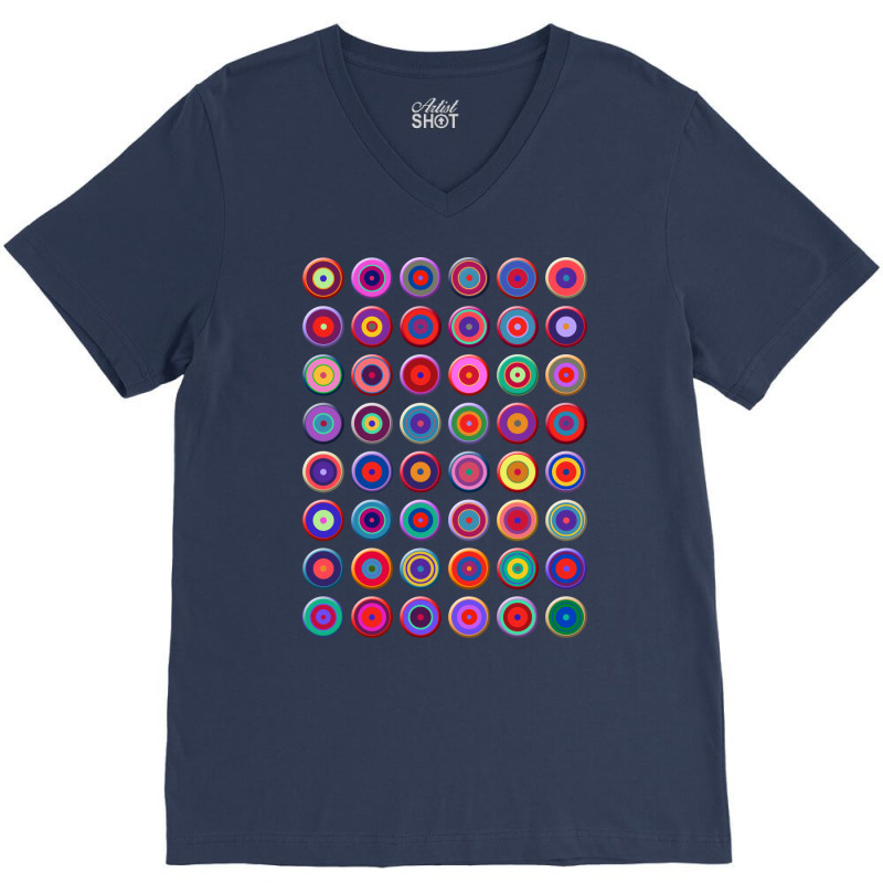 Kandinsky Buttons No V-neck Tee | Artistshot