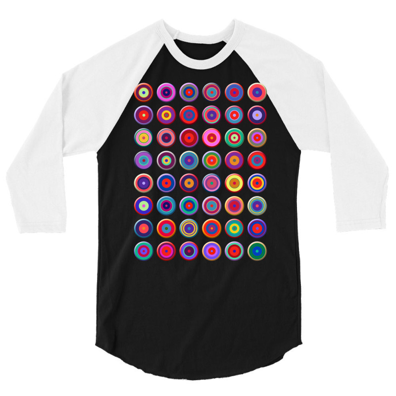 Kandinsky Buttons No 3/4 Sleeve Shirt | Artistshot