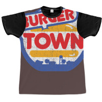 Burger Town (variant) 1 Graphic T-shirt | Artistshot