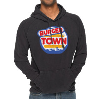 Burger Town (variant) 1 Vintage Hoodie | Artistshot