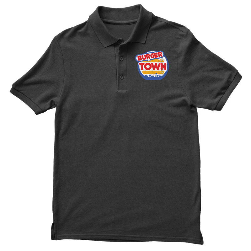 Burger Town (variant) 1 Men's Polo Shirt by gurgenyahyaip | Artistshot