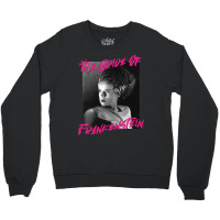 Universal Monsters The Bride Of Frankenstein Paint Splatter Crewneck Sweatshirt | Artistshot