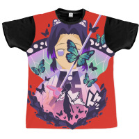 Butterfly Shinobu Graphic T-shirt | Artistshot