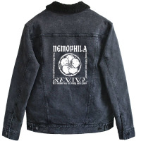 Revive Nemophila 1 Unisex Sherpa-lined Denim Jacket | Artistshot