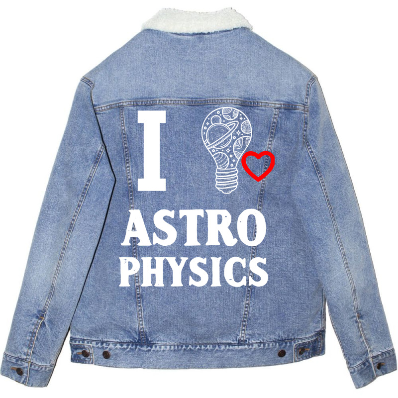 Astrophysics Green Nostalgia Unisex Sherpa-lined Denim Jacket | Artistshot