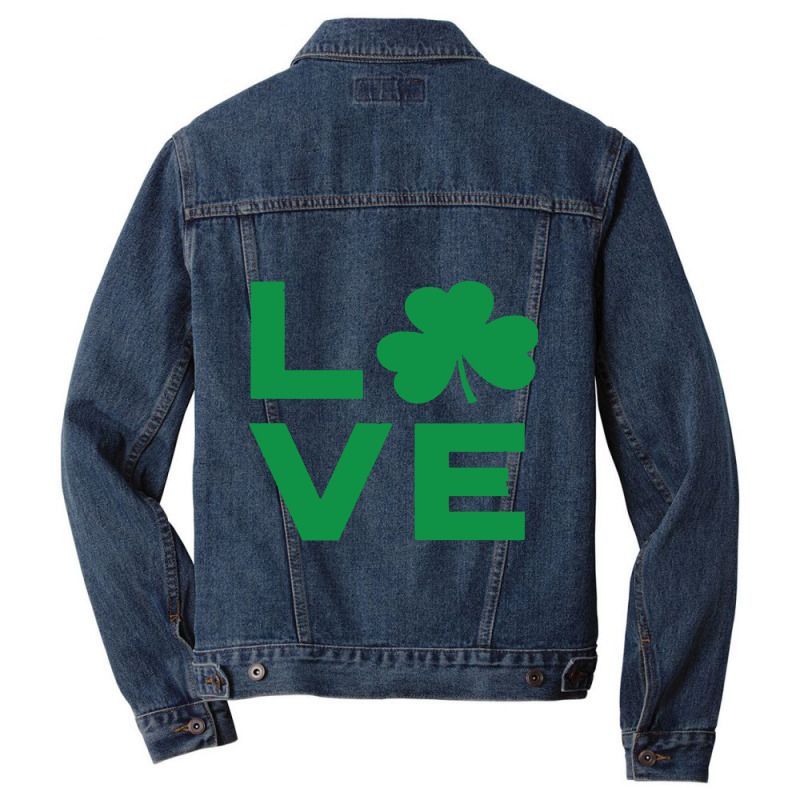 Love Shamrock Men Denim Jacket | Artistshot