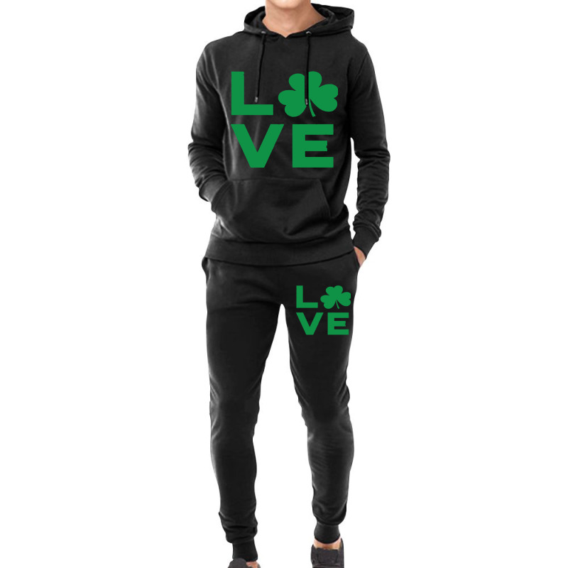 Love Shamrock Hoodie & Jogger Set | Artistshot