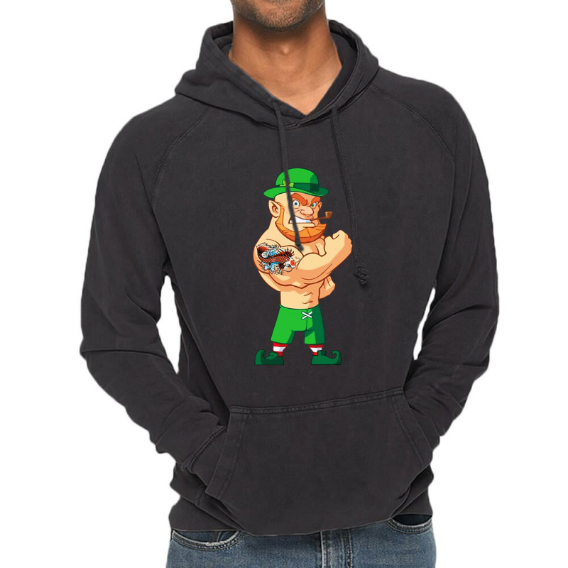 Leprechaun St Patricks Vintage Hoodie | Artistshot