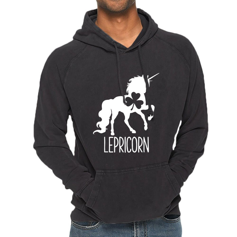 Lepricorn Leprechaun Unicorn Vintage Hoodie | Artistshot