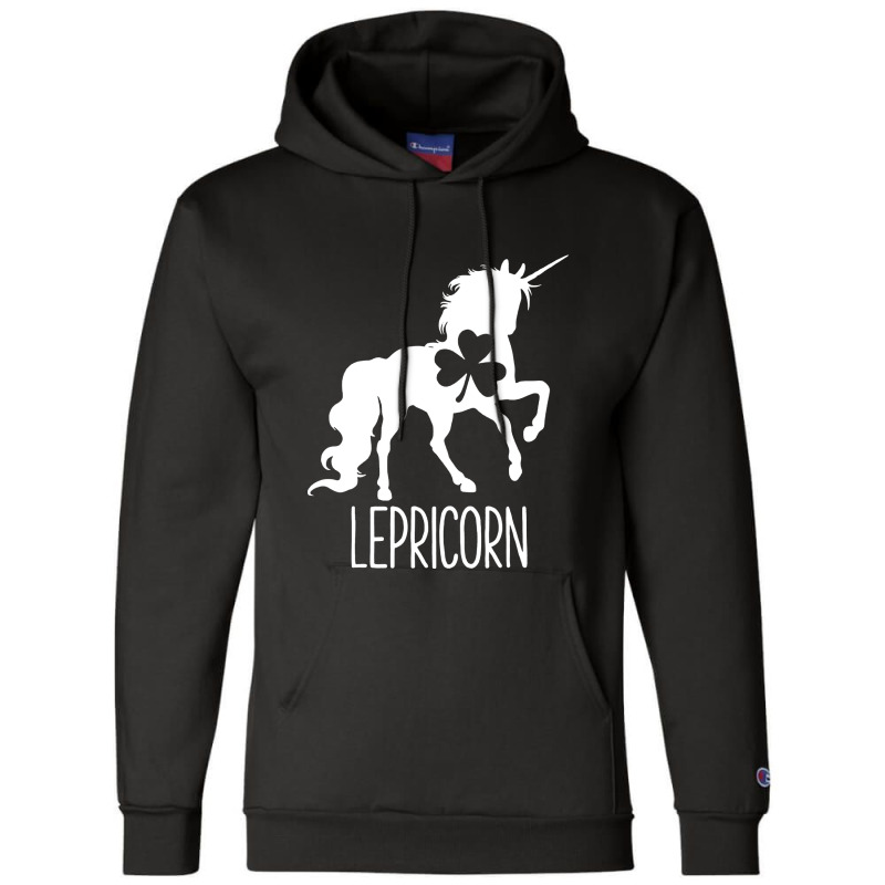 Lepricorn Leprechaun Unicorn Champion Hoodie | Artistshot