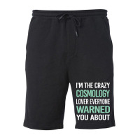 Crazy Lover Cosmology Music Fleece Short | Artistshot