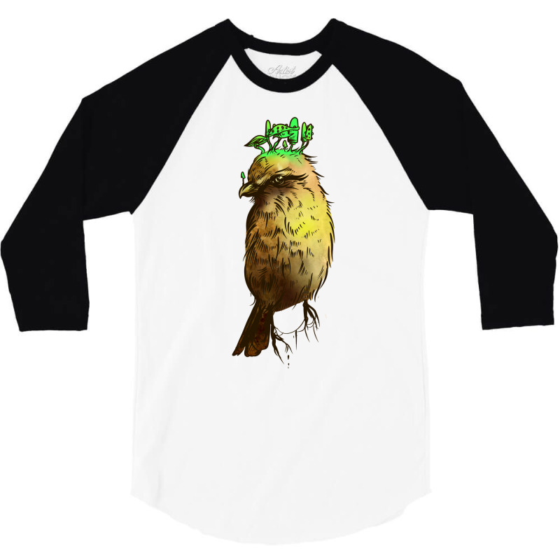 Mushroom Bird Trending 3/4 Sleeve Shirt | Artistshot