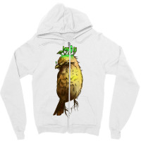 Mushroom Bird Trending Zipper Hoodie | Artistshot