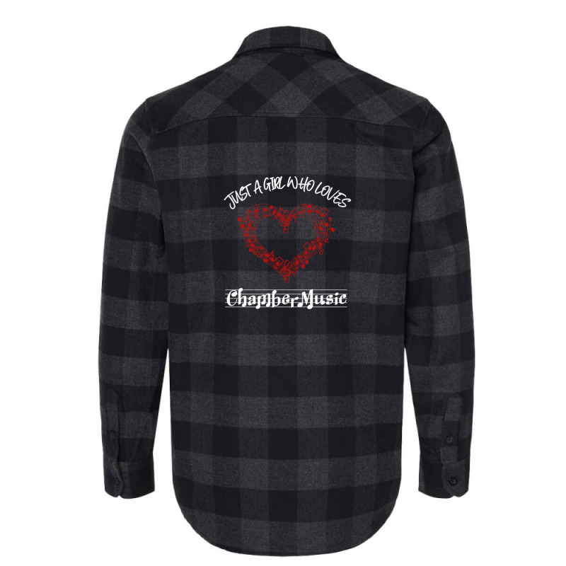 Just A Girl Who Loves Chamber Music Flannel Shirt by HakimMohamed | Artistshot