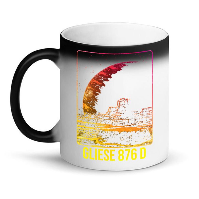 Gliese 876 D Exoplanet Planet Blue Magic Mug | Artistshot