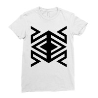 Geometric Tribal Spider Pattern Ladies Fitted T-shirt | Artistshot