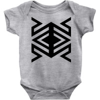 Geometric Tribal Spider Pattern Baby Bodysuit | Artistshot