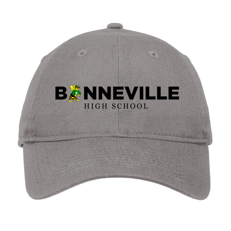 Bonneville High School 2 Adjustable Cap by almeroalvin | Artistshot