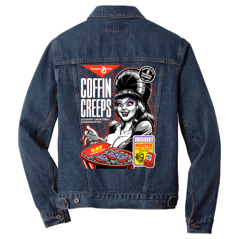 Coffin Creeps! Men Denim Jacket by kamposdaroldl | Artistshot