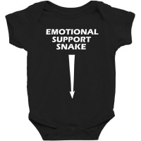 Mens Adult Humor Dirty Joke Emotional Support Snake Baby Bodysuit | Artistshot