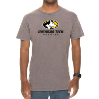 Michigan Tech Huskies Vintage T-shirt | Artistshot