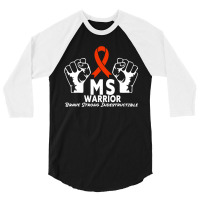 Ms Warrior Indestructible 3/4 Sleeve Shirt | Artistshot