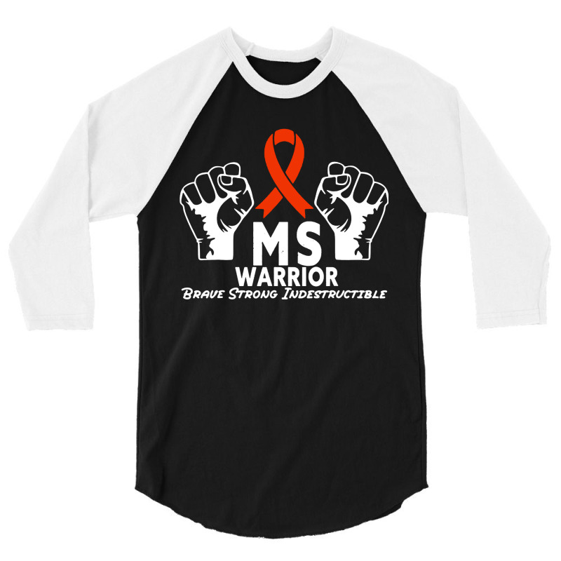 Ms Warrior Indestructible 3/4 Sleeve Shirt | Artistshot