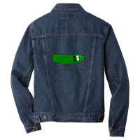 Ceci N´est Pas Une Pickle Men Denim Jacket | Artistshot