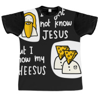 Jeesus Vs Cheeses In White Summer Graphic T-shirt | Artistshot