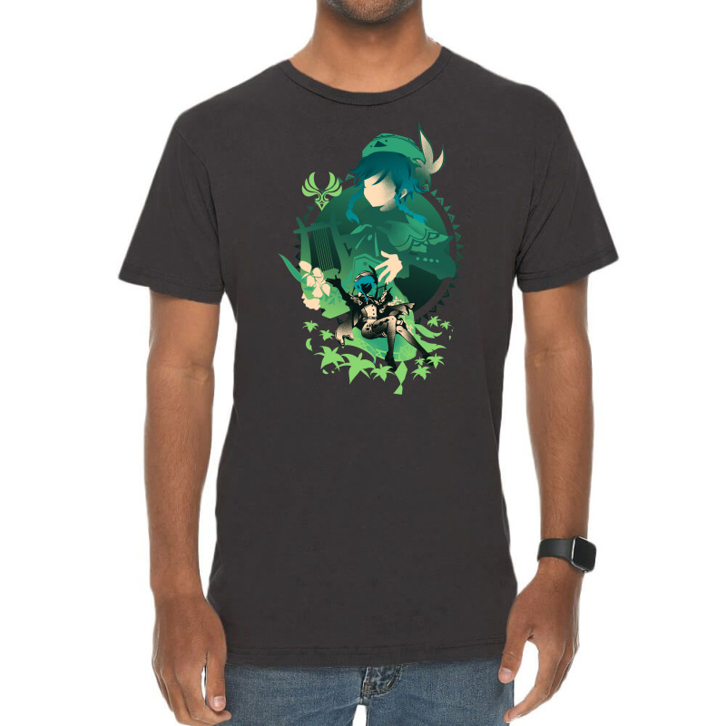 Windborne Bard Venti Vintage T-shirt | Artistshot