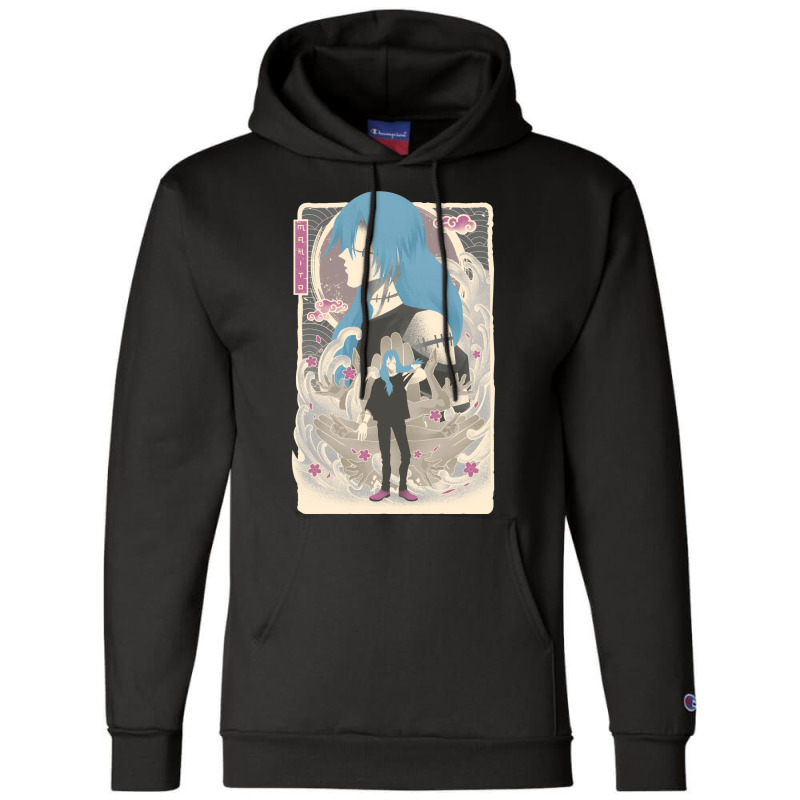 Colorful Mahito Champion Hoodie by kamposdaroldl | Artistshot