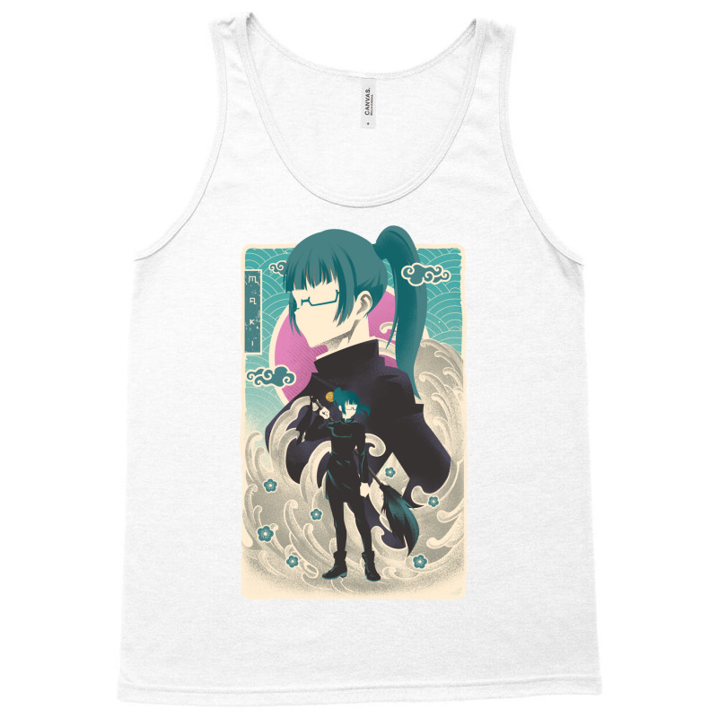 Colorful Maki Tank Top by kamposdaroldl | Artistshot