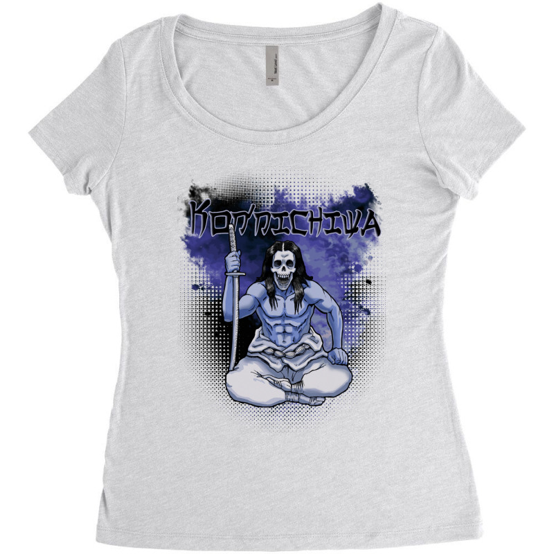 Ghost Samurai  Kon´nichiwa Women's Triblend Scoop T-shirt by anzorinwakoo | Artistshot