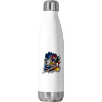 Death Of Logan Exclusive Stainless Steel Water Bottle | Artistshot