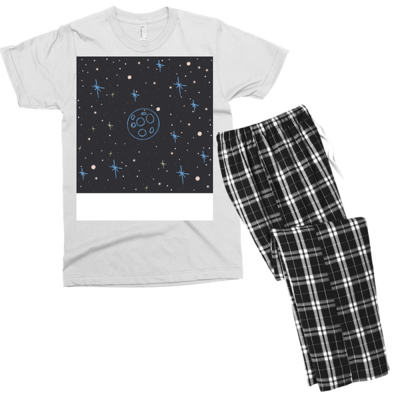 Moon Tumblr Men's T-shirt Pajama Set | Artistshot