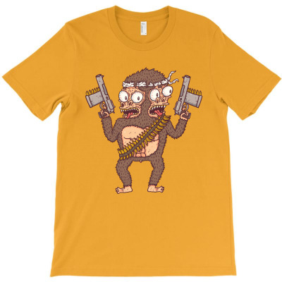 Guerilla Gorilla T-shirt Designed By Hexyeah