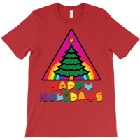 Happy Holidays Green T-shirt | Artistshot