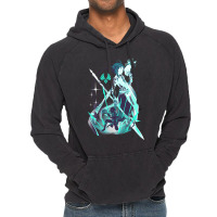 Xiao Vigilant Yaksha Vintage Hoodie | Artistshot