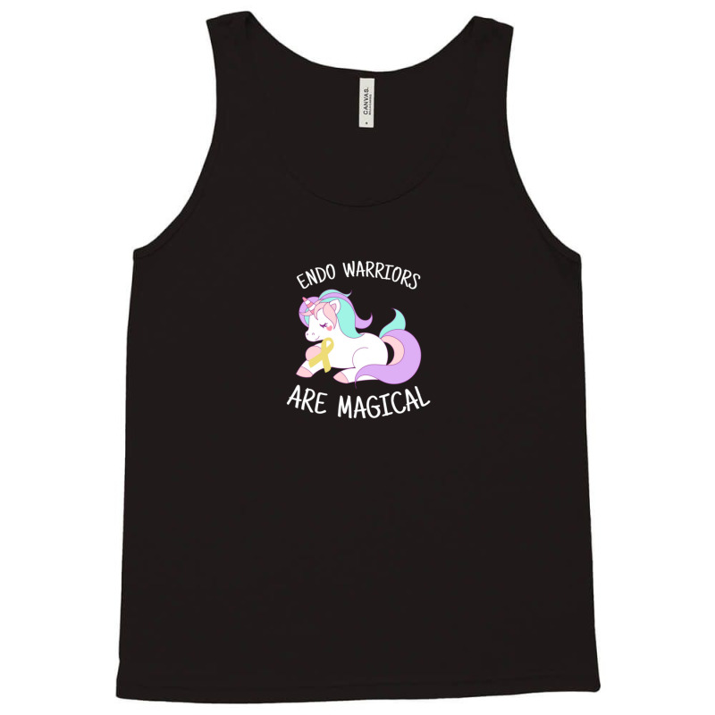 Unicorn Endometriosis Warriors Are Magical Tank Top by VivianLaurettaLott | Artistshot