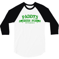 Paddy Irish Pub 3/4 Sleeve Shirt | Artistshot