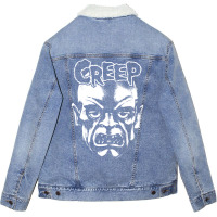 Creep! Unisex Sherpa-lined Denim Jacket | Artistshot