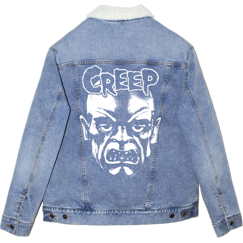 Creep! Unisex Sherpa-Lined Denim Jacket by kamposdaroldl | Artistshot