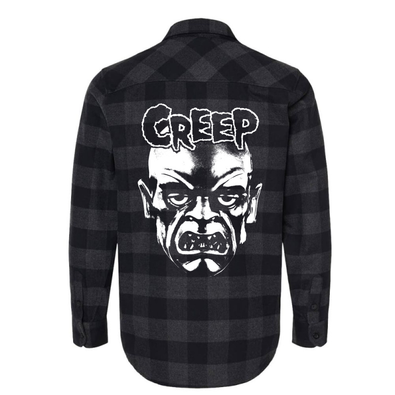 Creep! Flannel Shirt by kamposdaroldl | Artistshot