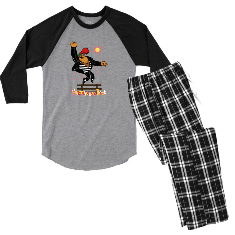 Farmhouse Rock Men's 3/4 Sleeve Pajama Set | Artistshot