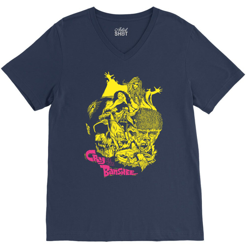 Cry Of The Banshee! V-Neck Tee by kamposdaroldl | Artistshot