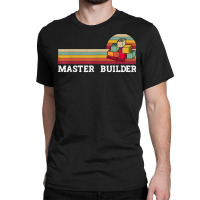 Master Builder Cool Builder Building Blocks Set Toys T Shirt Classic T-shirt | Artistshot