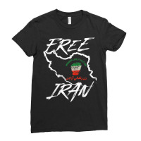 Women Life Freedom Zan Zendegi Azadi Farsi Support Iran T Shirt Ladies Fitted T-shirt | Artistshot